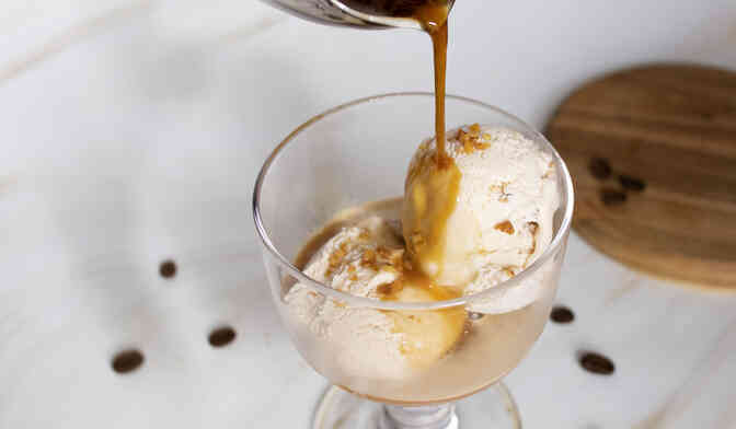 Affogato à la Nocciola