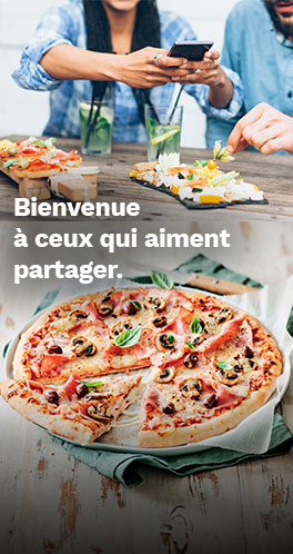 Découvrir les pizzas