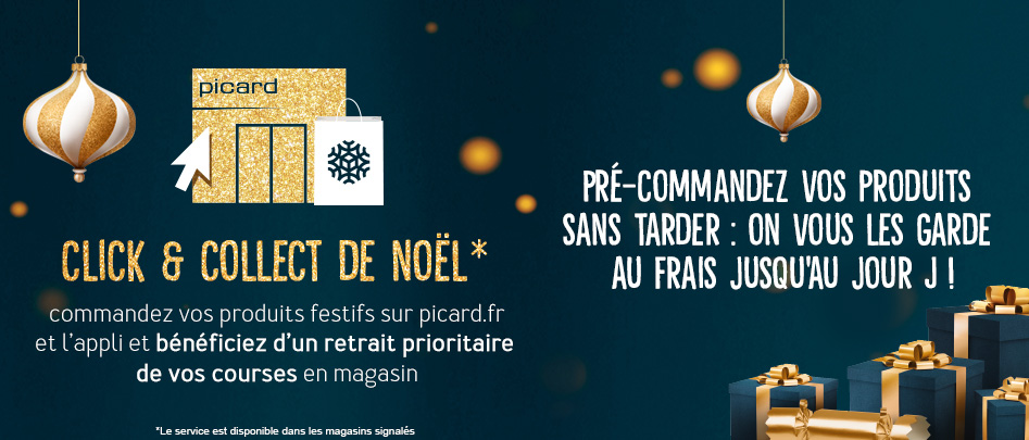 Les Services Picard Livraison A Domicile Click And Collect Click And Collect De Noel