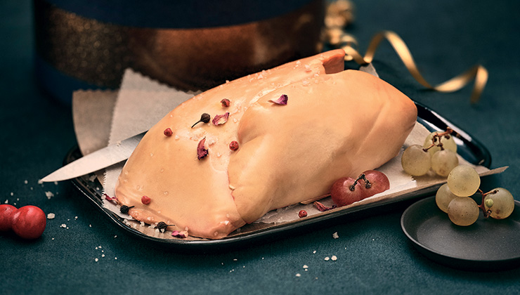 Foie gras de canard cru extra IGP Sud-Ouest Déveiné-Dénervé - 500g